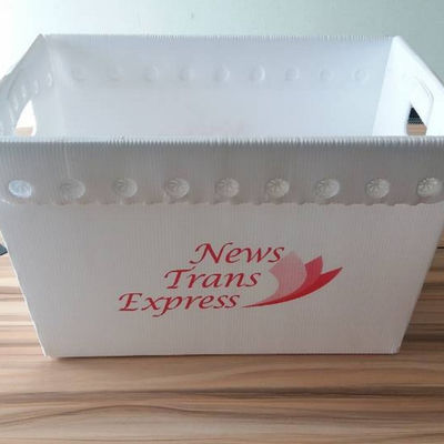 جعبه پلاستیکی موجدار PP Postal Totes 3mm کروپلاست