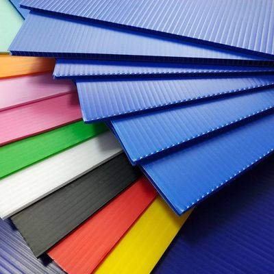 ورق پلاستیکی توخالی ضد فشار PP ورق تخته پلاستیک موجدار Correx