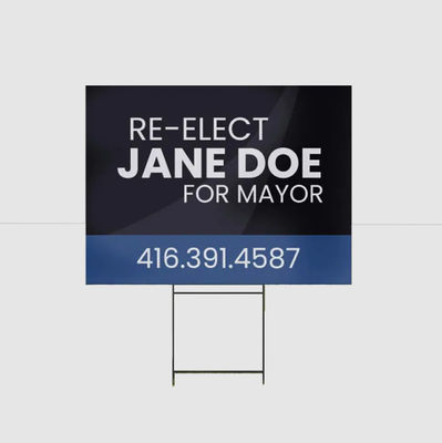 تابلوی حیاط پلاستیکی موجدار PP سبک وزن و مقاوم در برابر آب و هوا