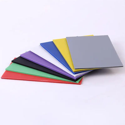 پنل پلاستیکی قابل بازیافت با دوام ورق های پوسته ای مناسب برای بسته بندی حمل و نقل علائم تبلیغاتی و سینی های غله های کشاورزی