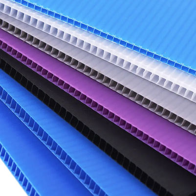 ورق محافظ پلاستیکی PP Corflute Board برای تبلیغات سفارشی