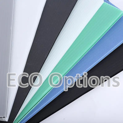 بازیافت PP ورق پلاستیکی لوله دار Corflute Board سفارشی محافظ ECO
